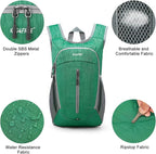 G4Free 10L Hiking Backpack Small Travel Hiking Daypack Lightweight Packable - Image 4