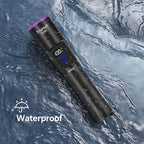 TrixHub 365nm Black Light Flashlight, UV Flashlight Rechargeable - Image 7
