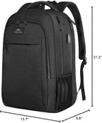 MATEIN Extra Large Travel Backpack, TSA Friendly 18.4 Inch Laptop Backpack - Image 11