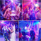 Battery Powered Disco Ball, Rechargeable Party Lights, Strobe Lights Sound - Image 7