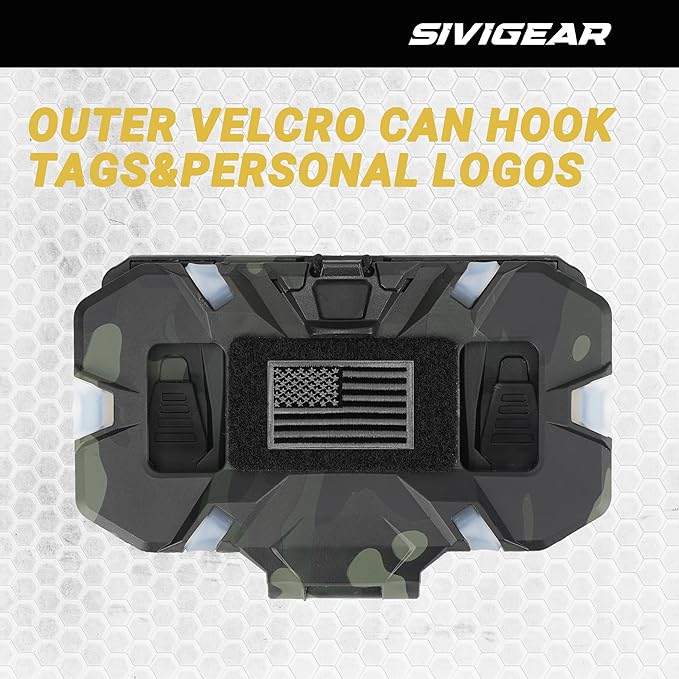 Tactical Molle Phone Holder for Plate Carrier Vest, Quick Release & Adjustable - Image 8