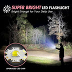WdtPro LED Flashlight High Lumens SR2000 Pro, 2 Pack Brighter Tactical - Image 2