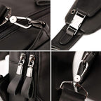 Hebetag Leather Sling Bag Hiking Daypack - Image 5