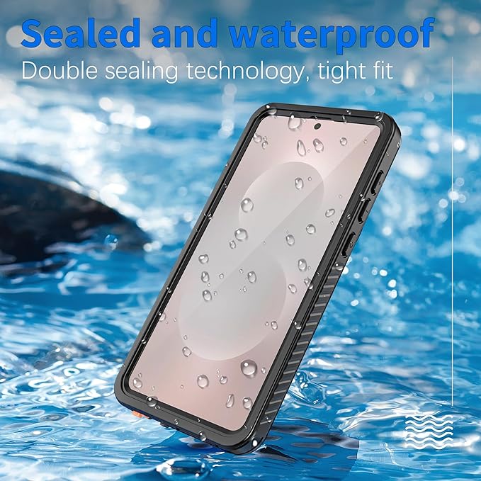 Magnetic for Samsung Galaxy S25 Edge Case, IP68 Waterproof Dustproof Case - Image 6