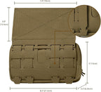 Tactical Admin Pouch Laser Cut MOLLE EDC Tool Organizer - Image 2