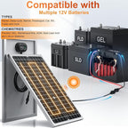 12V 30W Solar Battery Trickle Charger & Maintainer - Image 7