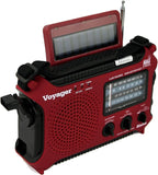 Kaito KA500IP-RED Voyager Solar/Dynamo AM/FM/SW NOAA Weather Radio - Image 4