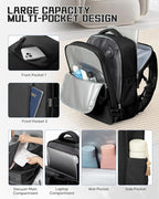 WONHOX Large Travel Backpack Carry on Flight Approved Laptop Work Business - Image 7