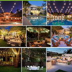 Banord Outdoor String Lights, 48FT Waterproof Patio Lights - Image 6