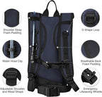 NOOLA Hydration Backpack with 3L TPU Water Bladder, Tactical Molle Water - Image 4