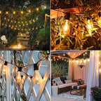 GOOTHY Outdoor String Lights 45Ft ST40 Vintage Patio Lights - Image 5