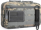 FRTKK Tactical Molle Admin Pouch Utility Laser Cut EDC Tool Pouch Bag by FRTKK