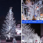 Upgrade 2Pack 200LED Solar String Lights - Image 2