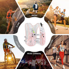 BECOJADDE Running Vest Hydration Backpack - Image 7