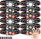 Headlamp Rechargeable 12Pack, 3000 Lumen Ultra-Light Bright Headlamp Flashlight - Image 7