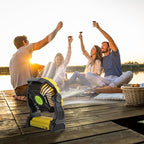 Portable Camping Fan Cordless Battery Powered，270° Rotating Portable Battery - Image 7