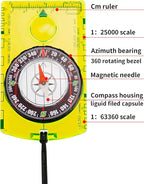 Gejoy 6 Pieces Orienteering Compass Bulk Scout Compass - Image 4