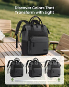 LOVEVOOK Laptop Backpack for Women, 17 Inch Travel Backpack for Work College - Image 7