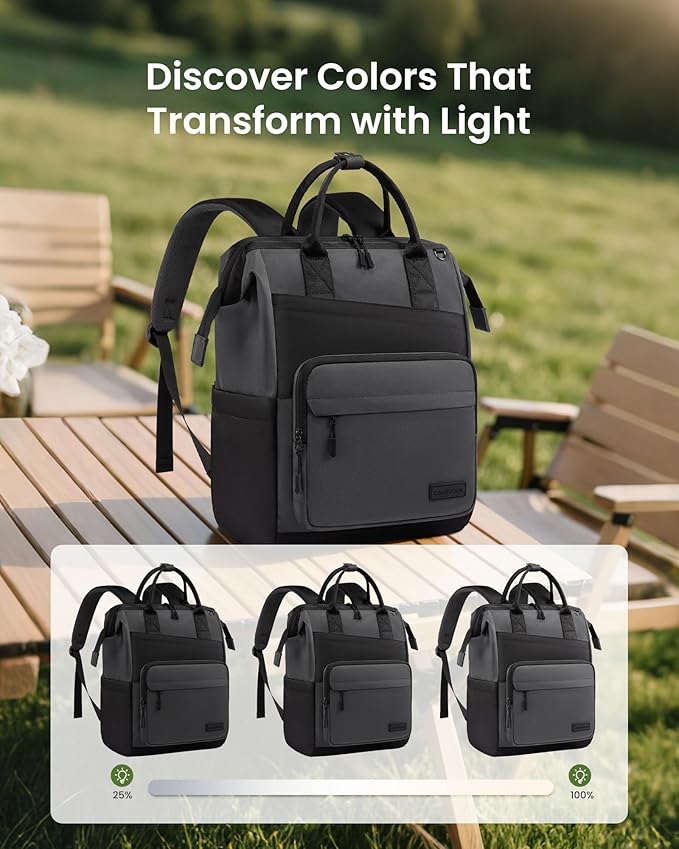 LOVEVOOK Laptop Backpack for Women, 17 Inch Travel Backpack for Work College - Image 7