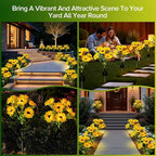 Solar Sunflower Lights Outdoor Waterproof - Image 6