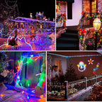 88FT 240LED Connectable String Lights Indoor Outdoor Clear Wire, Warm - Image 9