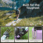 RAYMYLO Insulated Water Bottle 40oz, Stainless Steel Water Bottle - Image 5