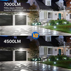 SANSI 7000LM Motion Sensor Outdoor Lights, Brightness LED Flood Lights Outdoor - Image 4