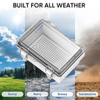 TICONN Outdoor Electrical Box Waterproof, Junction Box IP67 ABS Plastic - Image 7