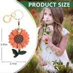 Leather Keychain Holder Case Compatible - Image 2