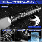 Esgofo Flashlights High Lumens 100000 Rechargeable, Super Bright Handheld LED - Image 6