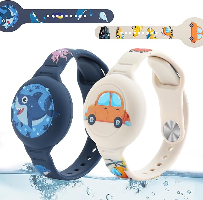 R-fun Waterproof Air Tag Bracelets Compatible by R-fun