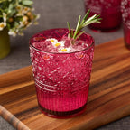Victoria Ruby Set of 6 Premium Acrylic DOF Glass 16 oz – Unbreakable Drinkware - Image 4