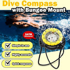 Scuba Dive Compass, Waterproof 5ATM Marine Navigation Wrist Compass - Image 2