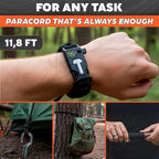 Paracord Bracelets for Men and Women – Adjustable Survival Paracord Bracelet - Image 6