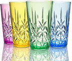 Lily's Home 18oz Unbreakable Premium Drinking Tumblers Set of 4, BPA-Free by LilysHome