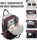 LOVEVOOK Laptop Backpack for Women Men, 17.3 Inch Laptop Bag - Image 2