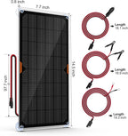 OYMSAE12V Solar Battery Charger ，10W Waterproof Solar Battery Maintainer - Image 5