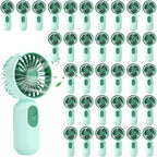 Rossesay 36 Pcs Mini Portable Fan Bulk Cute Handheld Lightweight Small Little by Rossesay