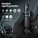 sofirn SP35T Tactical Flashlight, 3800 Lumens Super Bright Pocket LED - Image 4