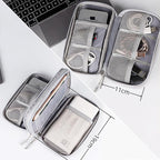 Electronic Organizer Travel Cable Accessories BagPouch Portable Waterproof - Image 4