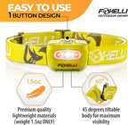 Foxelli LED Headlamp Flashlight - Image 2