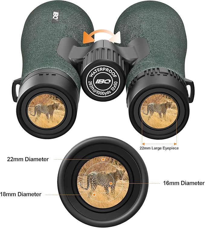 12x50 UHD Binoculars for Adults High Powered - Image 7