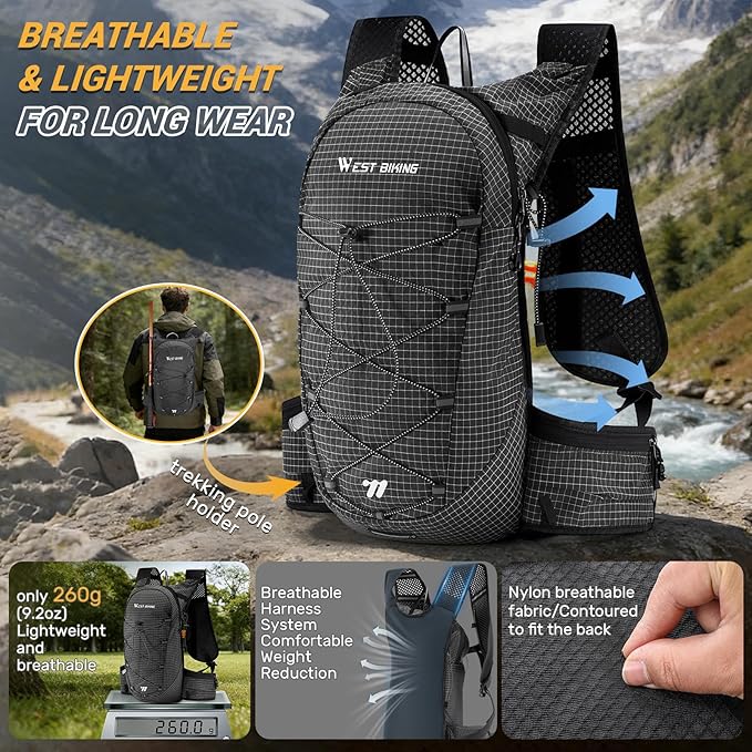 Lightweight Hydration Backpack - Image 5