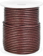 GENIQUE Real/Genuine Round Leather String Cord - Image 2