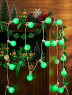 25FT G40 LED Outdoor St. Patrick's Day Green String Lights, St. Patrick's Day - Image 5