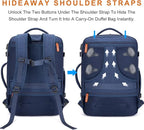 Lumesner Carry on Travel Backpacks, Extra Large 40L Flight Approved Bag - Image 6
