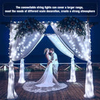 JMEXSUSS 100 LED White String Lights Indoor, Connectable Globe String Lights - Image 5
