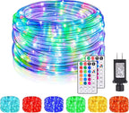 Nazuwke 49Ft LED Rope Lights for Outside, 18 Colors Changing Outdoor Fairy by Nazuwke