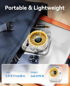 KIMMOO USB Desk Fan, Quiet Table Fan - Image 8