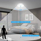 2-Pack Battery Operated Motion Sensor LED Ceiling Light, 7.2inch Flush Mount - Image 4